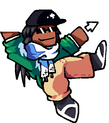 a devoling hanging from the bar